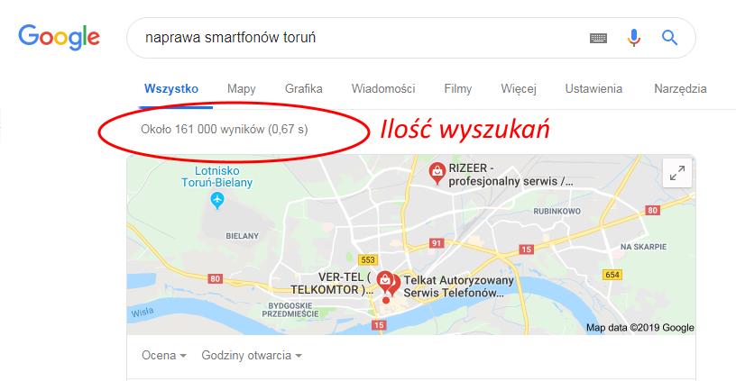 Pozycjonowanie Toruń - gdzie sprawdzić ilość wyszukiwań w Google