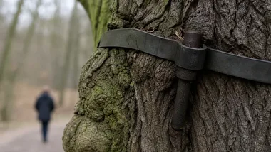 Dąb o obwodzie 587 cm zwyciężył w konkursie powiatu toruńskiego