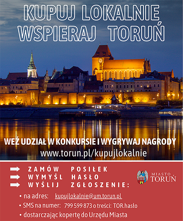 UM Toruń: Kupuj lokalnie wspieraj Toruń