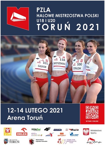 UM Toruń:                     Halowe Mistrzostwa Polski U18 i U20