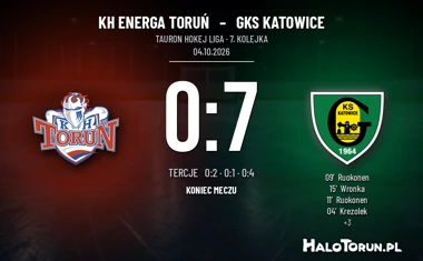 [HOKEJ] Tauron Hokej Liga – KH Energa Toruń – GKS Katowice 0:7. Lider zatrzymany u siebie