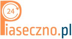 Banner strony 24piaseczno.pl z lokalnymi wiadomościami