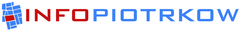 Baner portalu infopiotrkow.pl z regionalnymi aktualnościami