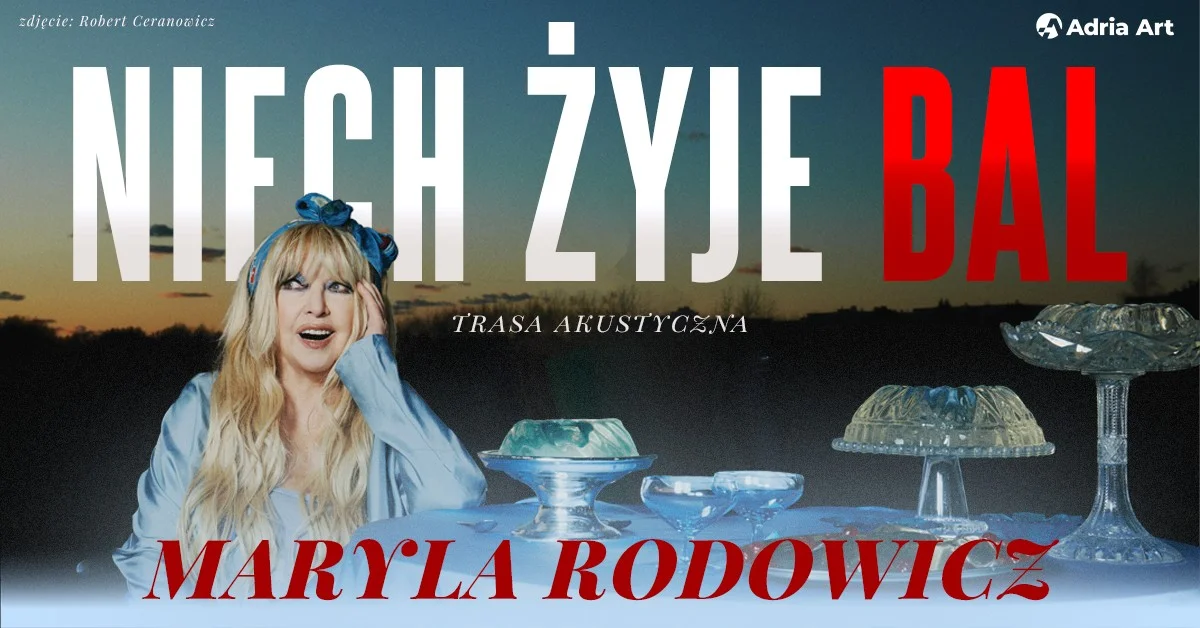 Grafika promocyjna wydarzenia Akustyczny koncert Maryli Rodowicz w Toruniu
