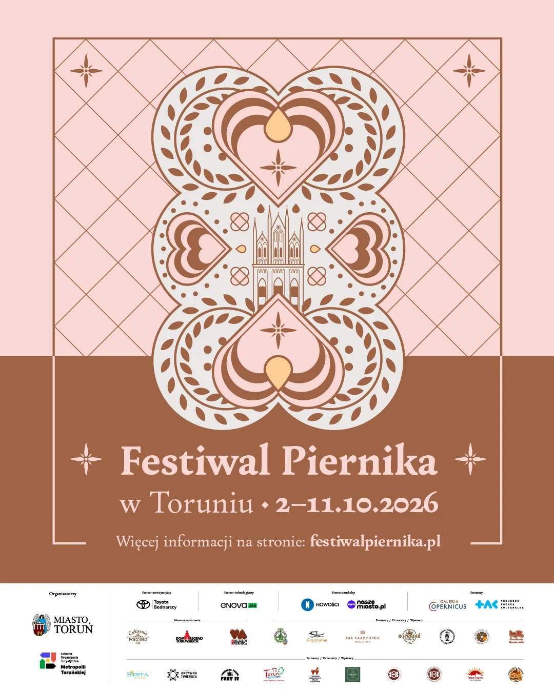 Grafika promocyjna wydarzenia Festiwal Piernika