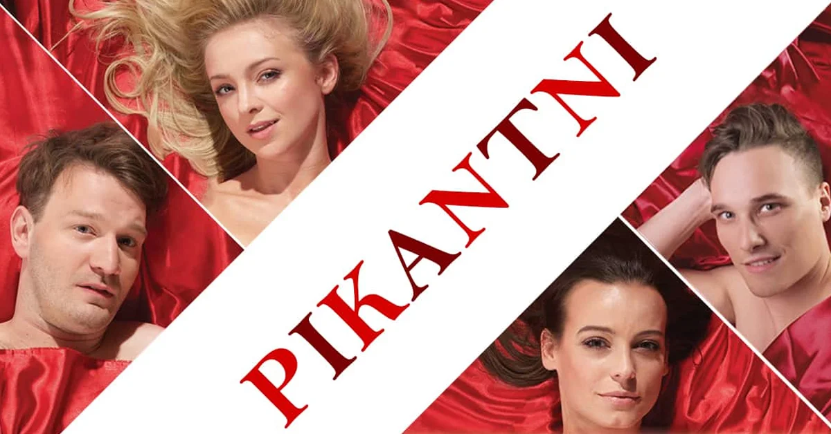 Grafika promocyjna wydarzenia Pikantni – komedia w Toruniu