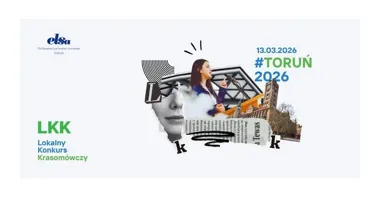 Grafika promocyjna wydarzenia Lokalny Konkurs Krasomówczy w Toruniu — sprawdź swoje umiejętności argumentacji