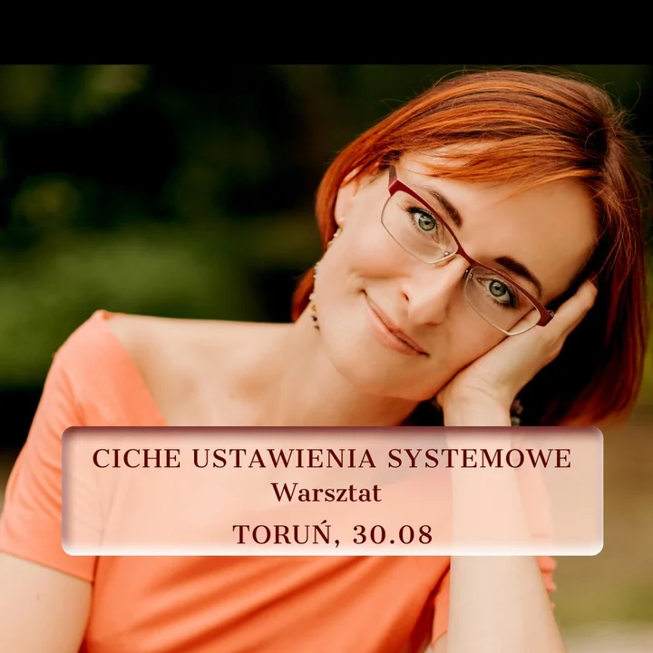 Obrazek przedstawia grafikę promocyjną wydarzenia Ciche ustawienia systemowe — warsztat w Toruniu