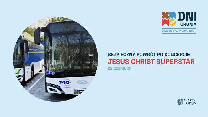 Po koncercie ruszą dodatkowe nocne autobusy. Powrót z Kujawskiej będzie prostszy