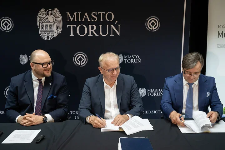 Podpisano umowę dla średnicówki. Zachód Torunia zyskuje nowy kierunek