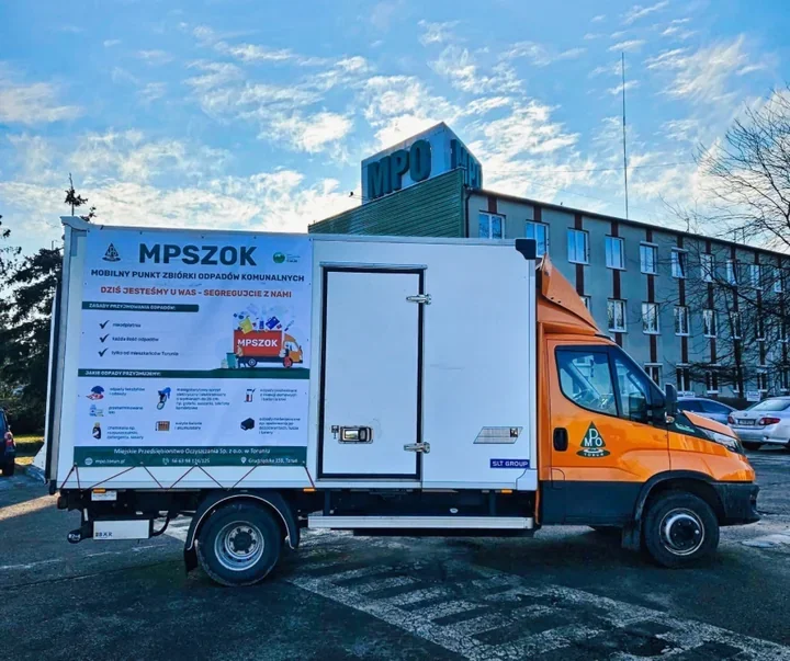 Mobilny punkt zbiórki odpadów – MPSZOK pojawi się na toruńskich osiedlach