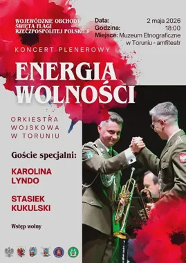 Energia wolności w toruńskim amfiteatrze. Zabrzmią hymny buntu i wielkie przeboje