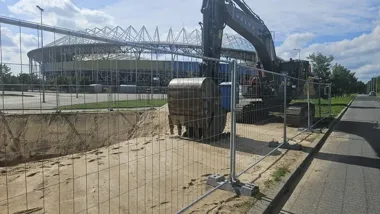 Dwa zbiorniki mają zakończyć zalewanie ulicy przy Motoarenie