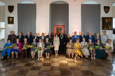 Pół wieku razem. Toruńskie pary odebrały państwowe medale