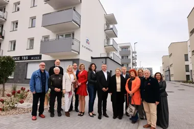 Osiem nowych budynków i 228 mieszkań. Radni zobaczyli osiedle TTBS