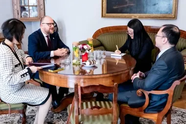 Guilin i uczelnie w centrum rozmów z ambasadorem Chin w Toruniu