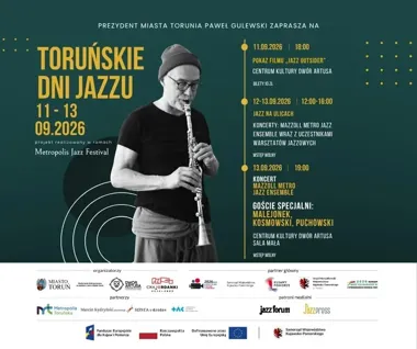 Jazz wyjdzie na ulice Torunia. Trzy dni koncertów i finał w Dworze Artusa