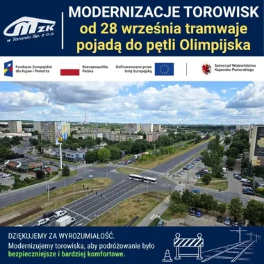 Tramwaje wrócą na Olimpijską. Najpierw czekają trzy dni zmian