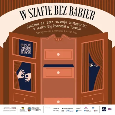 Teatr Baj Pomorski poszerza dostępność. Dwa spektakle bez barier