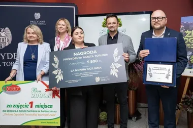 La Nonna Siciliana wygrała konkurs na zielony ogródek toruńskiej Starówki