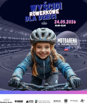 Młodzi rowerzyści ruszą po medale na Motoarenie w Toruniu