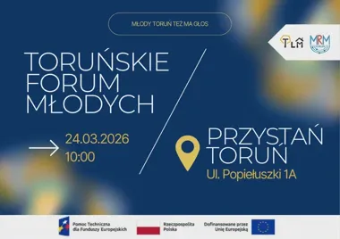 Toruńskie Forum Młodych zamieni Przystań w centrum rozmowy o mieście