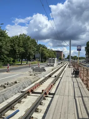 Przystanek Szpital Miejski 01 zmienia miejsce. Piesi dostaną nowe przejście
