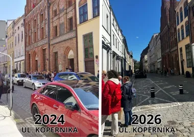 Starówka z nowymi zasadami. Słupki, mniejsze znaki i ostrzejsze kary