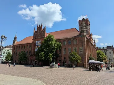 Boże Ciało w Toruniu - muzeum otwarte, panorama z wieży w gratisie