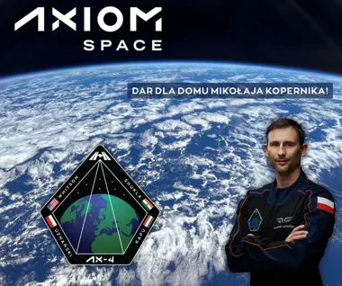 Naszywka misji Ax-4 w Toruniu - pamiątka polskiej misji IGNIS na ISS