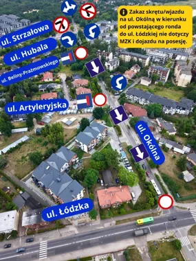 Remont na Okólnej rusza. Kierowców czeka zamknięty odcinek i objazd