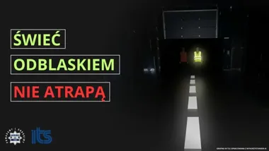 Nie każdy odblask odbija światło. Policja ostrzega przed atrapami