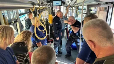 Policja szkoliła pracowników MZK w Toruniu na wypadek agresji