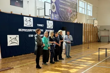 Rower, test i pierwsza pomoc - uczniowie z Górska walczyli o etap wojewódzki